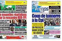 Laurent Gbagbo fait la Une de la presse ivoirienne